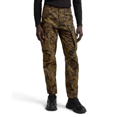 Abbildung von G STAR Herren Rovic Zip 3D Regular Tapered Hose, Mehrfarben (Shadow Olive Island camo D02190 D553 G739), 31W / 34L