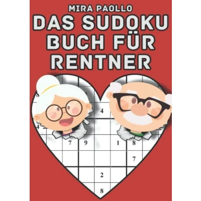 Abbildung von Das Sudoku Buch für Rentner: Großdruck Logikrätsel Senioren Gehirnjogging mit 100 in gemischter Schwierigkeitsstufe