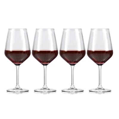 Abbildung von alpina Weingläser Rotwein Set 4 Teilig Weinglas 50cl Spülmaschinenfeste Rotweingläser Wein Geschenk für Glas