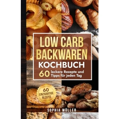 Abbildung von Low Carb Backwaren Kochbuch: 60 leckere Rezepte und Tipps für jeden Tag