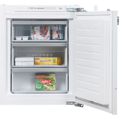 Abbildung von NEFF GI1113FE0 N50 Einbau Gefrierschrank, 71,2 x 55,8 cm, 72 L Gefrieren, LowFrost seltener abtauen, SuperFreeze schneller gefrieren Weiß
