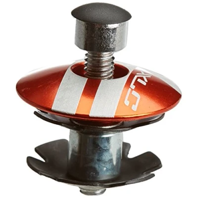 Abbildung von XLC Unisex Erwachsene Zubehör A Head Plug AP S01 Alu 1 1/8 Zoll, Orange, One Size