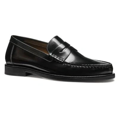 Abbildung von Geox Recanati Businessslipper, Herren, Größe: 42, Black Schuhe