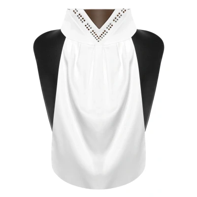 Abbildung von Fair Play Plastron Faven Weiß/Braun M