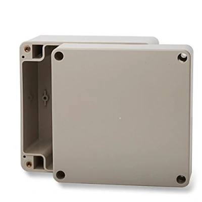 Abbildung von edi tronic ABS Leergehäuse 120x120x90mm Industriegehäuse IP65 Kunststoff Gehäuse Box Kasten