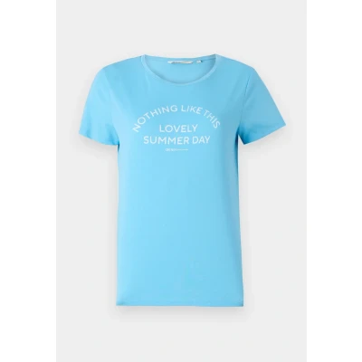 Abbildung von TOM TAILOR Denim Damen 1046546 T Shirt, 15592 Clear Light Blue, XS