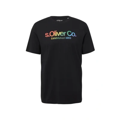 Abbildung von T Shirt mit Pride Motiv schwarz XL