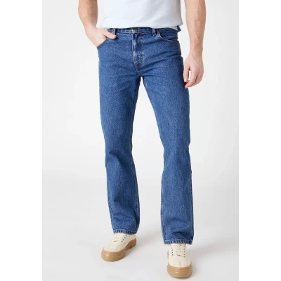 Abbildung von Wrangler Herren Red Kabel Straight Jeans , Medium Stw, 34W / 30L