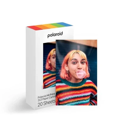 Abbildung von Polaroid HI·PRINT 2x3 Paper Cartridge 20 Sheets Unisex Fotofilm, Größe: One Size, White