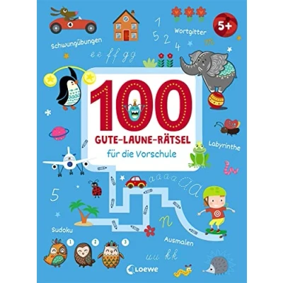 Abbildung von 100 Gute Laune Rätsel für die Vorschule: Lernspiele Kinder ab 5 Jahre