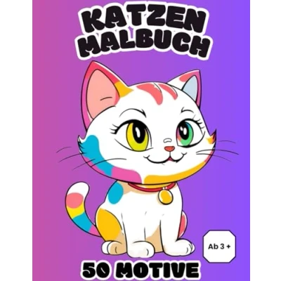 Abbildung von Katzen Malbuch: Malbuch für Kinder Magische Kreativität Entfesseln!