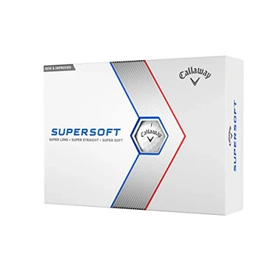Abbildung von Callaway Golf Unisex Supersoft 23 12 Pack Performance Bälle Rot, One Dozen
