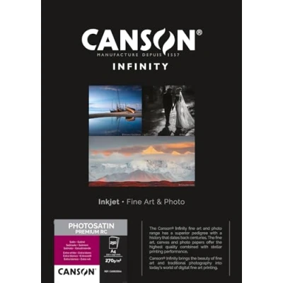 Abbildung von Canson 400035066 PhotoSatin Premium RC Box, Photopapier, A4
