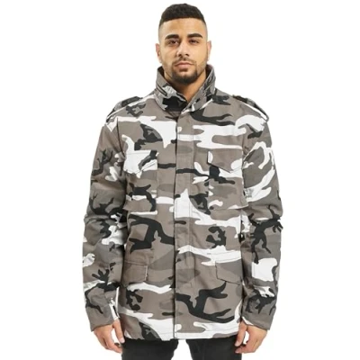Abbildung von Brandit Leichte Jacke, Herren, Größe: XXL, Snowcamo