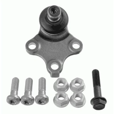 Abbildung von LEMFÖRDER 25534 02 Traggelenk Vorderachse, unten, beidseitig 18 CITROËN: Xsara Hatchback, Picasso, Berlingo / First I