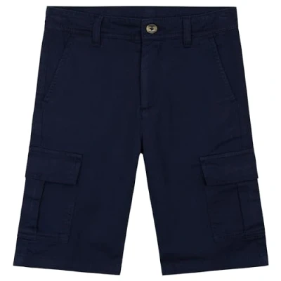 Abbildung von CityComfort Cargo Shorts Jungen, Kurze Cargohose Jungen mit Taschen &amp; Elastischem Bund (Dunkelblau, 9 10 Jahre)