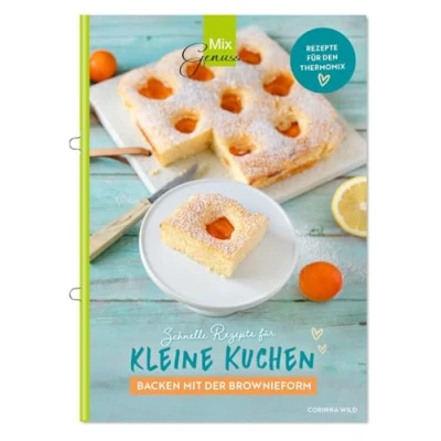 Abbildung von Kleine Kuchen: Backen mit dem Thermomix und der Brownieform