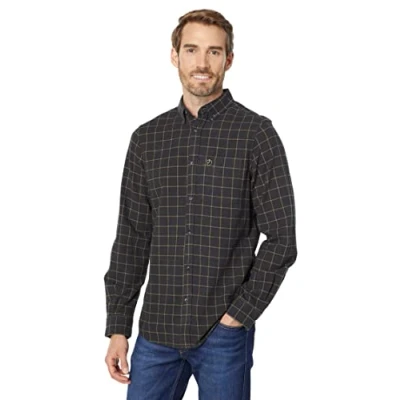 Abbildung von Fjallraven Fjällräven Herren Övik Flannel M Shirt, Dark Grey, EU