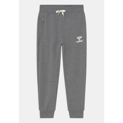 Abbildung von Hummel Hmlon Jogginghose für Kinder, Größe: 128, Medium melange