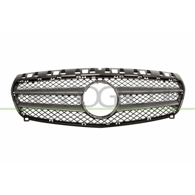 Abbildung von PRASCO Premium ME3282001 Kühlergrill schwarz, silber MERCEDES BENZ: A Class