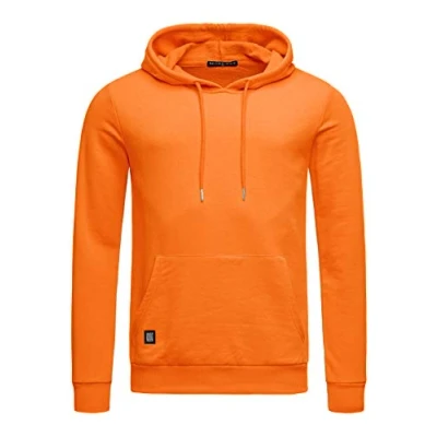 Abbildung von Red Bridge Herren Kapuzenpullover Hoodie Premium Basic Orange 4XL