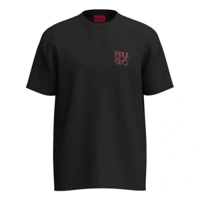 Abbildung von HUGO Dimento 2 PACK Tshirt basic, Herren, Größe: Medium, Black