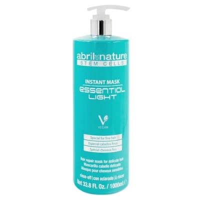 Abbildung von abril et nature Professionelle Friseurmaske Essential Light Für feines, empfindliches und/oder gefärbtes Haar Oxigeniert und verjüngt Beschwert nicht Volumeneffekt Haarmaske 1000 ml