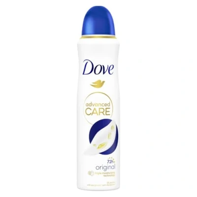 Abbildung von Dove Advanced Care Deodorant Original Schutz 72 Stunden Spray 150 ml, 6 Stück