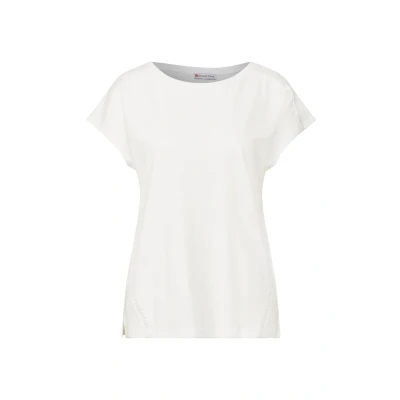 Abbildung von STREET ONE Shirttop, mit Häkeldetails