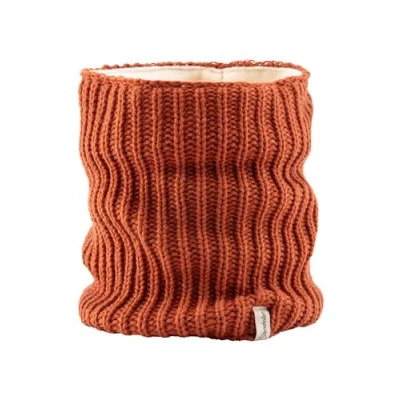 Abbildung von Sterntaler Schlauchschal aus Strick Unisex warmer Baby Schal und Kinder Loop, gefüttert mit Microfleece lehmbraun, 0