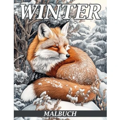 Abbildung von Winter Malbuch: 50 Zauberhafte Winterszenen zum Ausmalen und Entspannen Detailliertes Malbuch für Erwachsene, Kinder Jugendliche mit Verschneiten Landschaften Gemütlichen Wintermotiven