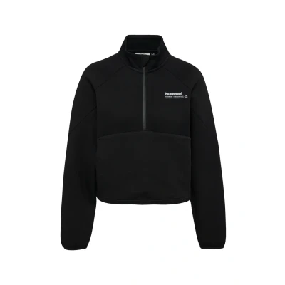 Abbildung von Hummel TECH BOXY HALF Sweatshirt, Damen, Größe: Large, Black