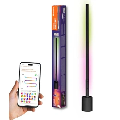 Abbildung von LEDVANCE SMART+ WiFi Floor Corner Slim schwarz