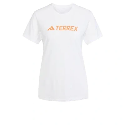 Abbildung von adidas Damen Terrex Multi Climacool Logo Tech T Shirt, White, S