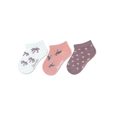 Abbildung von Sterntaler Unisex Kinder Sneaker söckch.3er pack Bambus Socken, Weiß, 18 EU