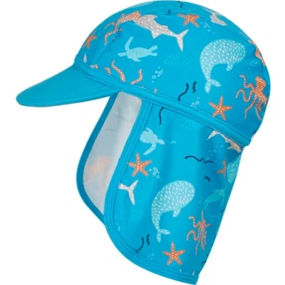 Abbildung von Playshoes UV Schutzmütze, Meerestiere, 51, Meerestiere., 51cm