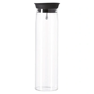 Abbildung von LEONARDO HOME Karaffe Brioso 1 Liter, Glas, Wasserkaraffe mit Deckel, Kurg, Glaskanne, handgemacht , 050848