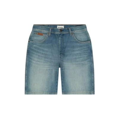Abbildung von Wrangler Texas Jeans Shorts, Herren, Größe: 40, Ocean surge