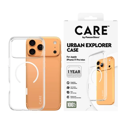Abbildung von CARE by PanzerGlass Handyhülle »Urban Explorer Case für Apple iPhone 17 Pro Max« Max Backcover, Schutzhülle, Handyschutzhülle, Case, Schutzcase, stoßfest