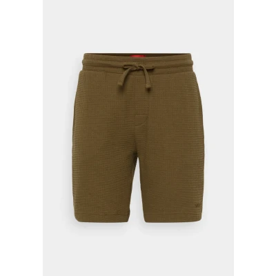 Abbildung von HUGO Austin Shorts Nachtwäsche Hose, Herren, Größe: Small, Open green