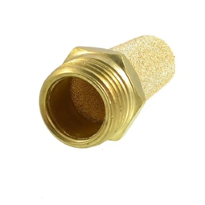 Abbildung von sourcing map Pneumatisch 1/2&quot; PT Gewinde Schalldämpfer Exhaust Muffler Pwlyz de