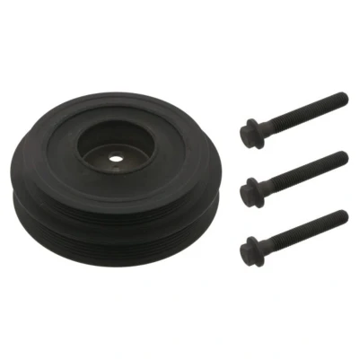 Abbildung von SWAG 50 93 6626 Kurbelwellenriemenscheibe 9PK 145 6 mit Schrauben FORD: Transit Mk6 Van, Platform / Chassis