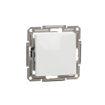 Abbildung von Schneider Electric Asfora EPH0170121D Ein/Ausschalter 10 AX 250 V, Unterputz,Schraubklemmen, weiß