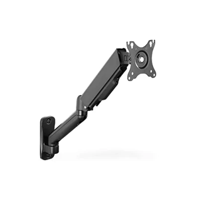 Abbildung von DIGITUS Monitor Wandhalterung mit Gasdruckfeder und Schwenkarm für 15 32&quot; Bildschirme 9 kg max. Belastung VESA 75x75 &amp; 100x100 schwenkbar, neigbar, dreh höhenverstellbar Schwarz
