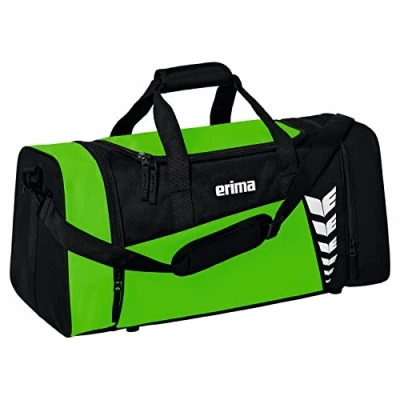 Abbildung von Erima Unisex Six Wings geräumige Sporttasche, Green/schwarz, S