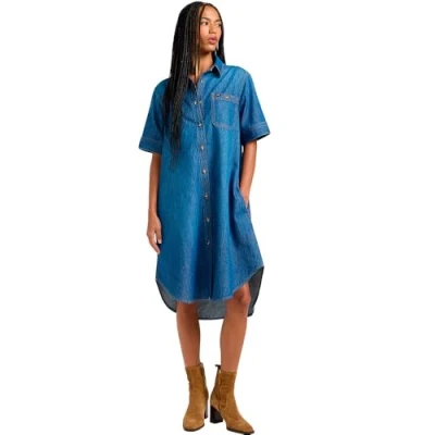 Abbildung von Lee ALL Purpose A LINE Dress Blusenkleid, Damen, Größe: 38, Fast talk