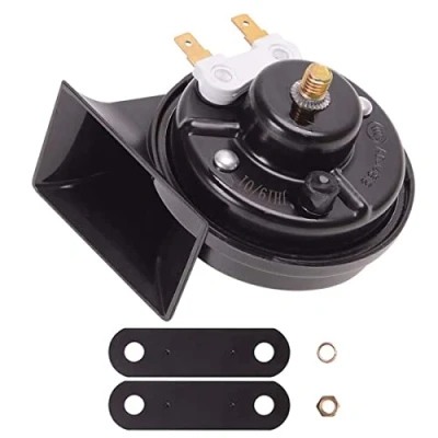Abbildung von Evermotor Hupe 12V Lauts Universal Horn Signalhorn Motorrad Autohupe für Autos und Motorräder 500 Hz 118 db E Mark geprüf