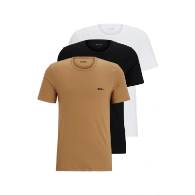Abbildung von BOSS RN 3PACK Classic Unterhemd/shirt, Herren, Größe: Large, Open miscellaneous