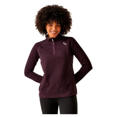 Abbildung von Regatta Damen Womens Montes Half Zip Lightweight Fleece Pullover, Blau, 44 EU
