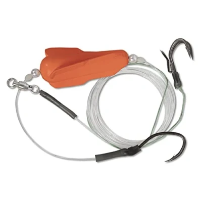 Abbildung von Black Cat Dead Bait Rig 200cm (Size 8/0 + 4/0) Raubfisch Vorfächer